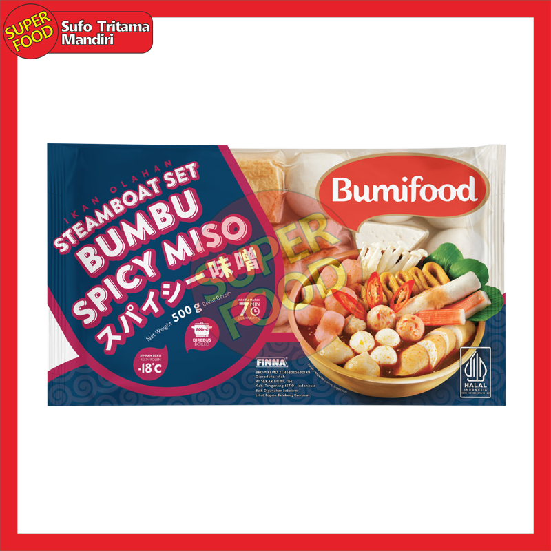 Bumifood Steamboat Set Spicy Miso