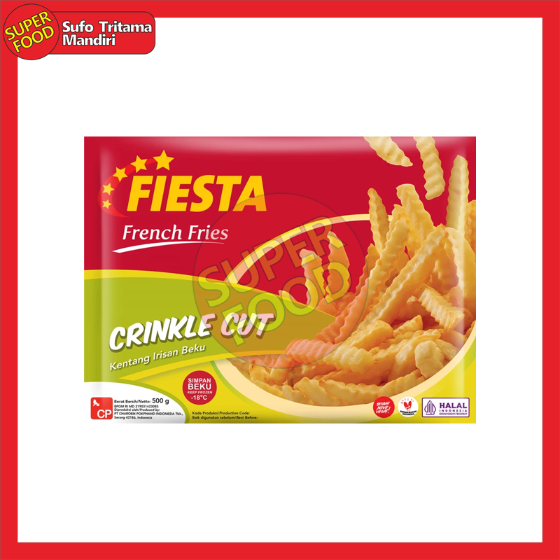 Fiesta Crinkle Cut