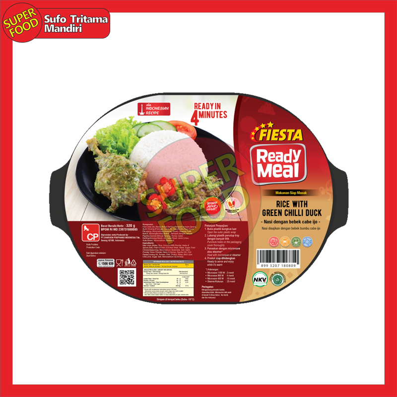 Fiesta Ready Meal Rice With Green Chili Duck