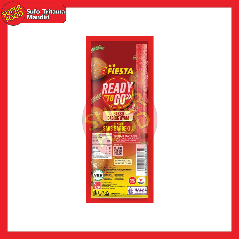 Fiesta Ready To Go Bakso Saus Barbekiu
