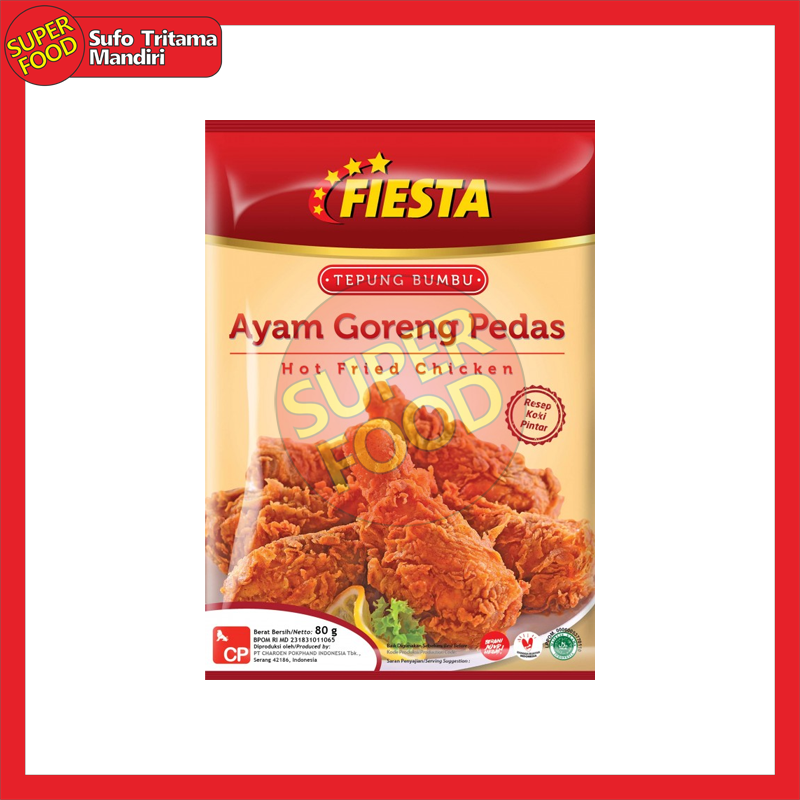 Fiesta Tepung Bumbu Ayam Goreng Pedas