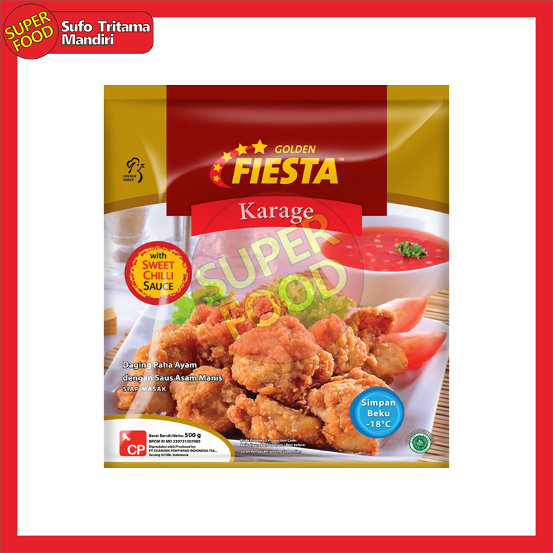 Golden Fiesta Karaage With Sweet Chilli Sauce