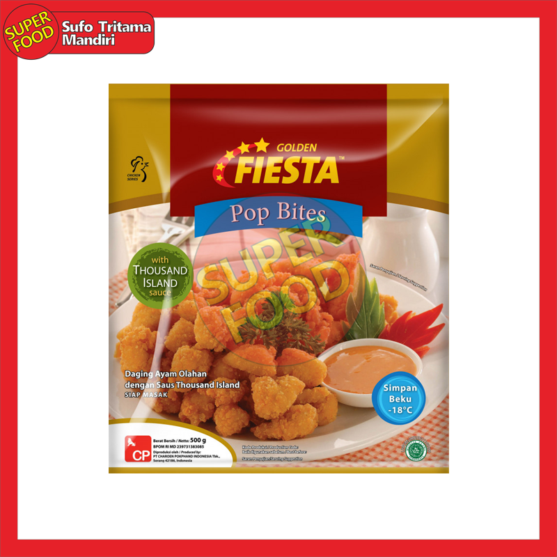 Golden Fiesta Pop Bites With Thousand Island Sauce