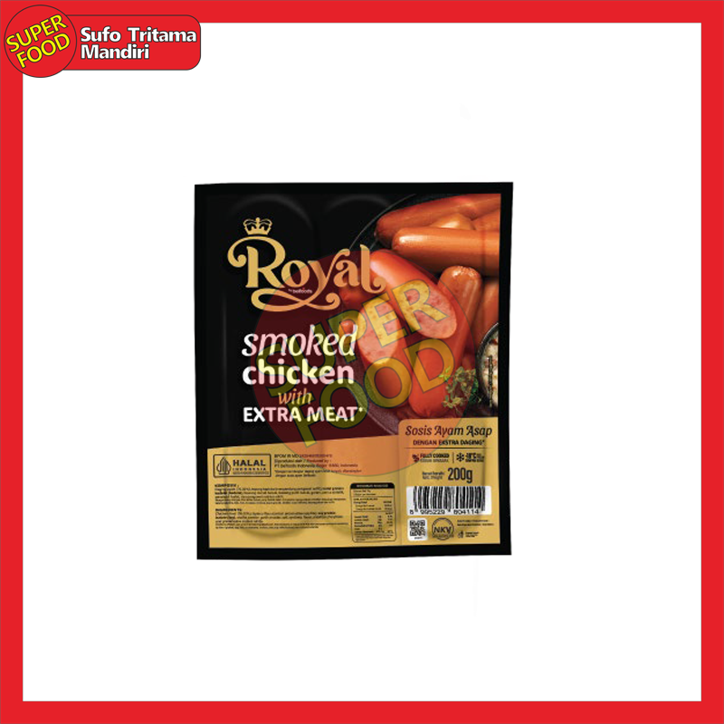 Royal Smoked Beef Sausage 200gr
