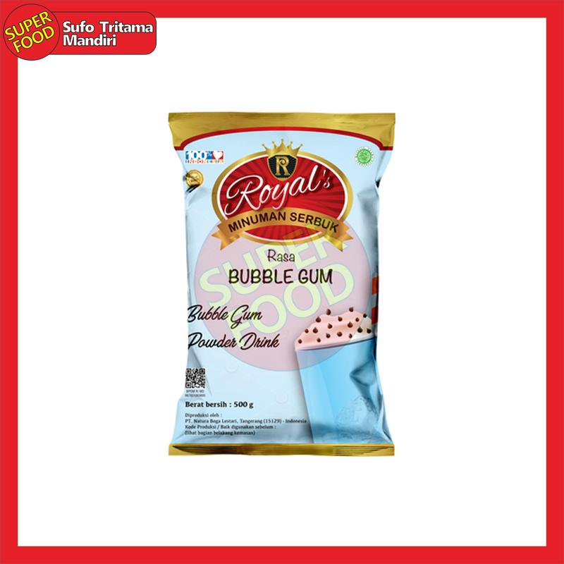 Royal’s Bubble Gum Powder Drink