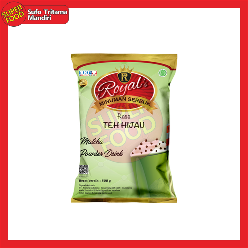 Royal’s Matcha Powder Drink