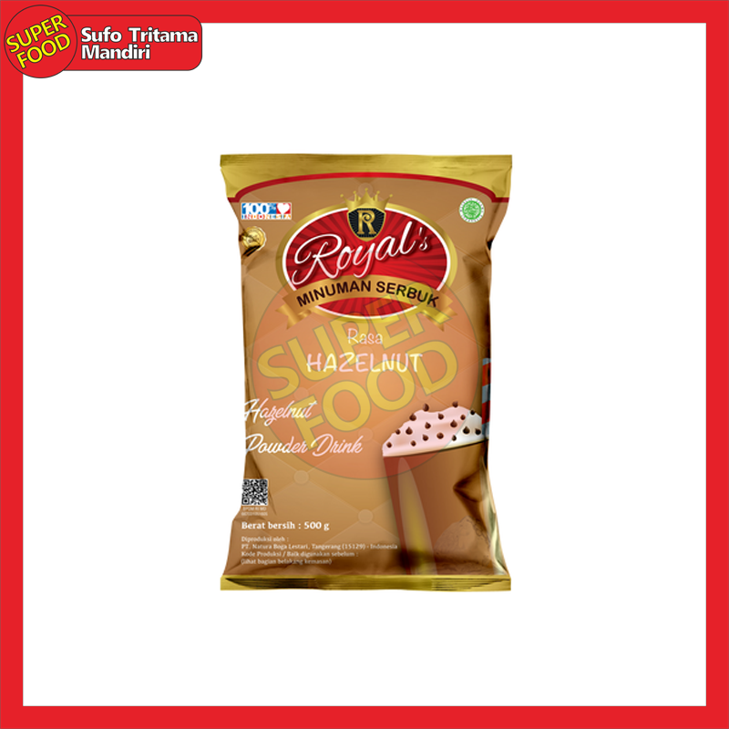 Royal’s Hazelnut Powder Drink