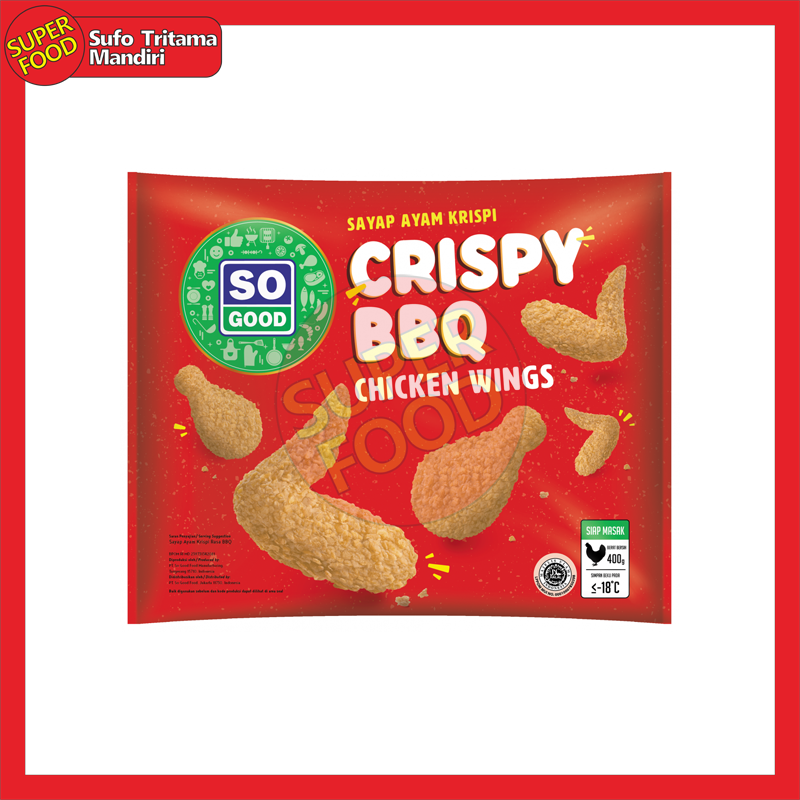 So Good Crispy BBQ Chicken Wings