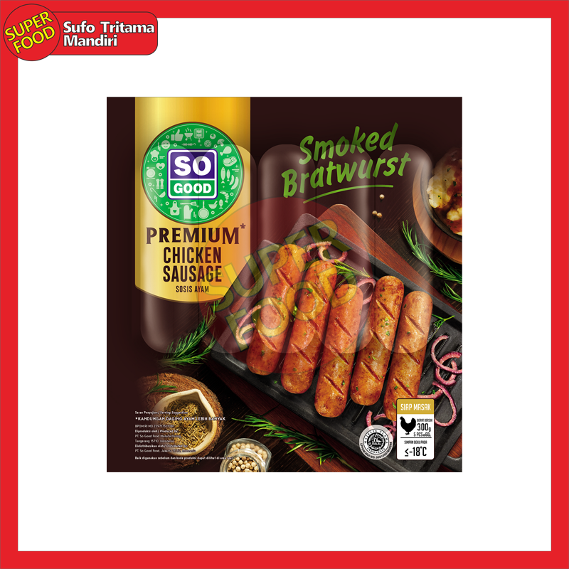 So Good Sausage Premium Smoked Bratwurst