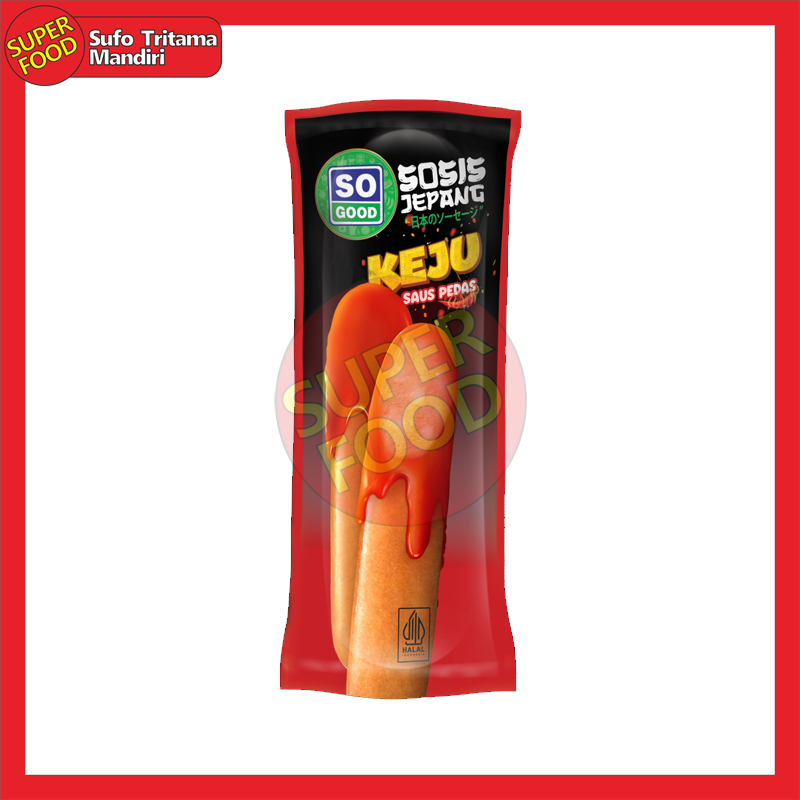 So Good Sosis Jepang Keju Saus Pedas